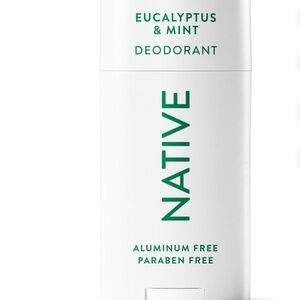 Native Eucalyptus & Mint Deodorant - Sleek White Design